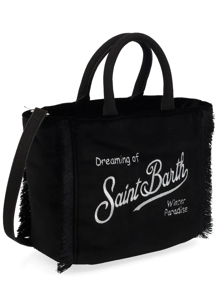 Mc2 Saint Barth Mini Velvet Tote Bag