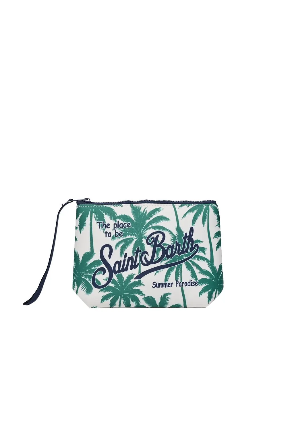 Aline Printed Wristlet Bag
