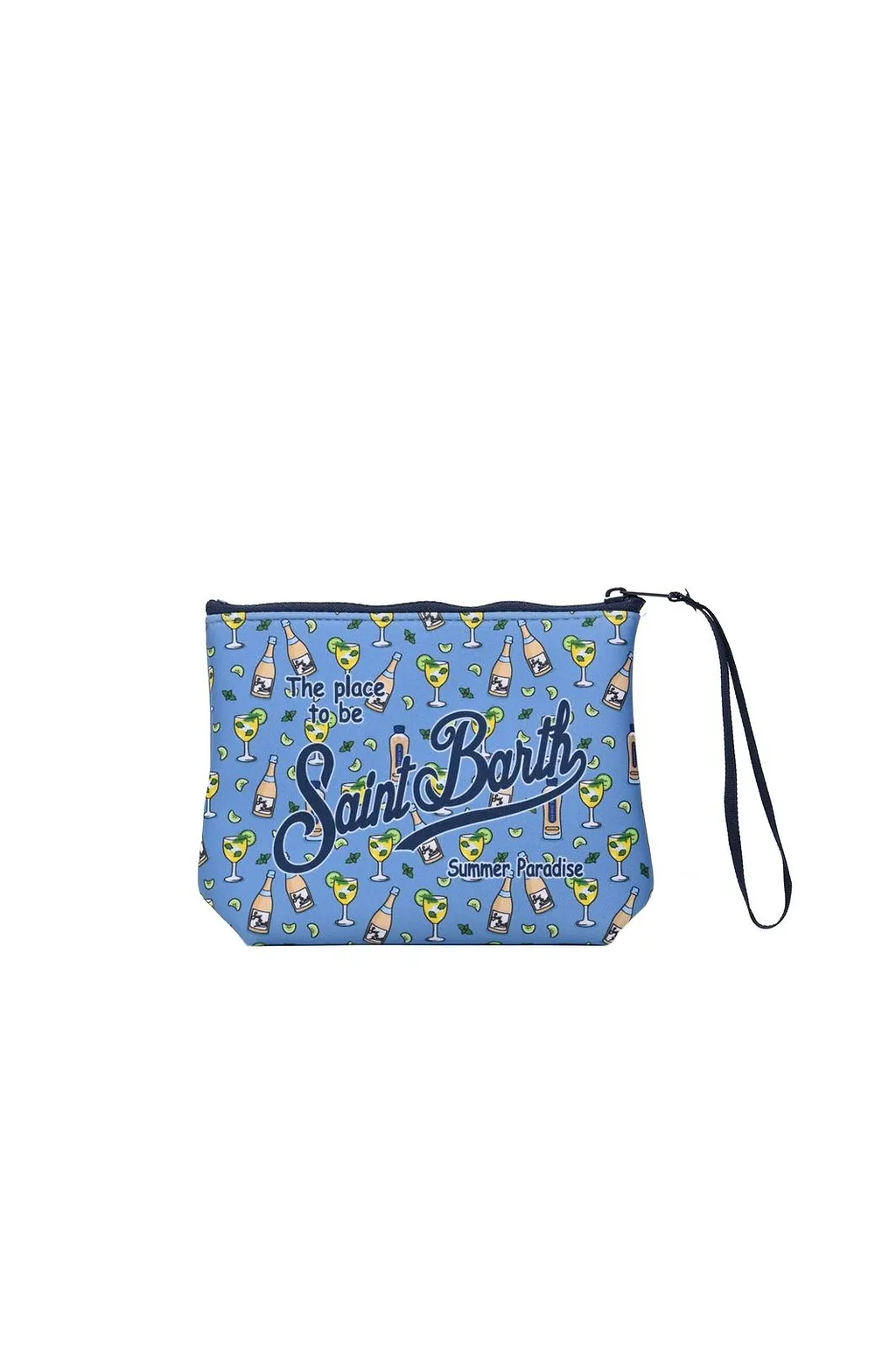 Aline Printed Wristlet Bag
