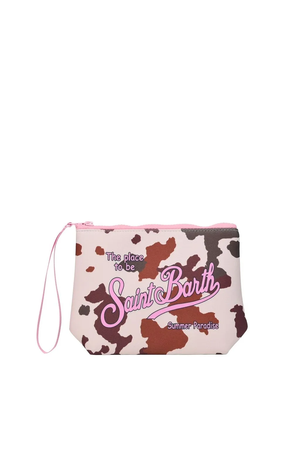 Aline Printed Wristlet Bag