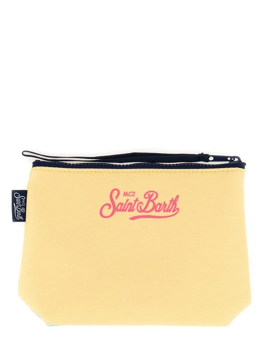 Mc2 Saint Barth Printed Wristlet Bag