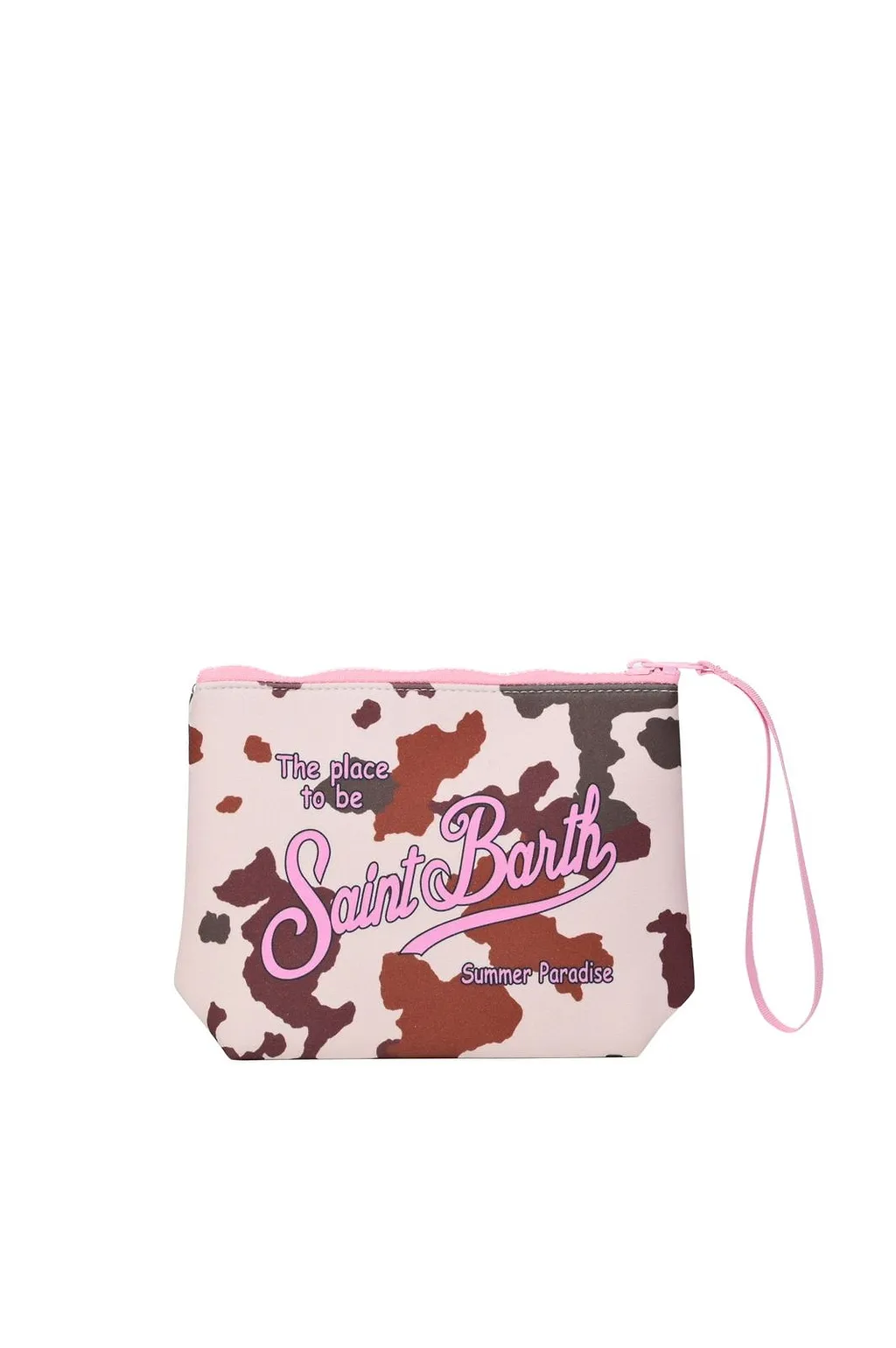 Aline Printed Wristlet Bag