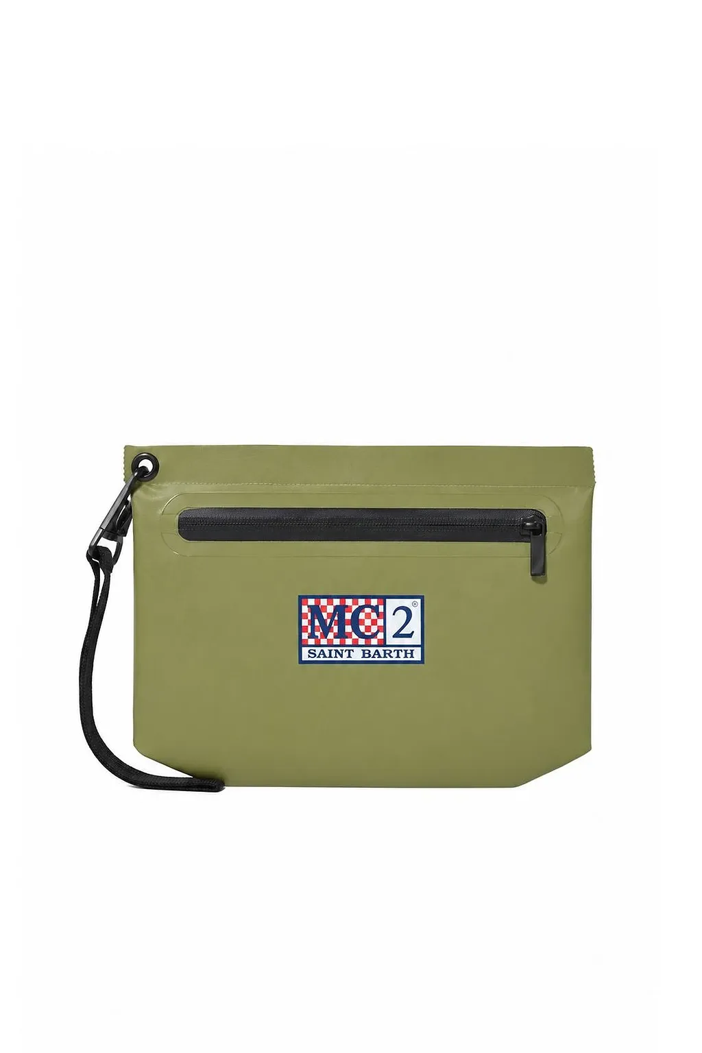 Aline Printed Zip Wristlet Bag