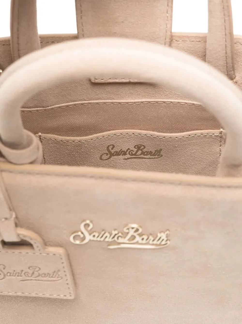 Logo Plaque Mini Shop Bag
