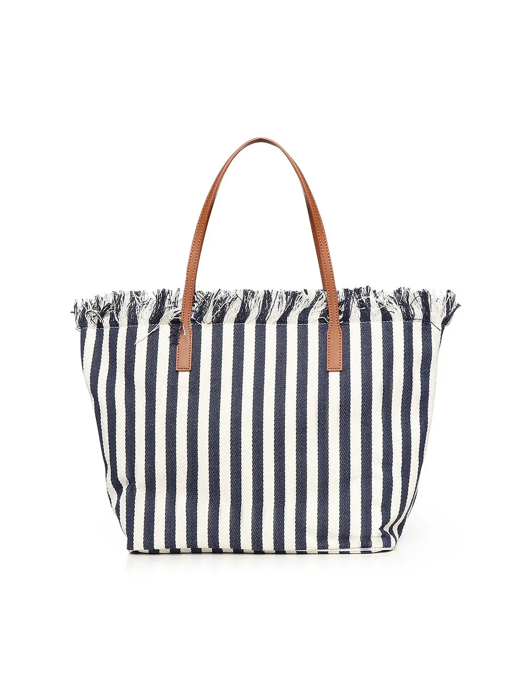 City Fringed Regular Shopper Bag