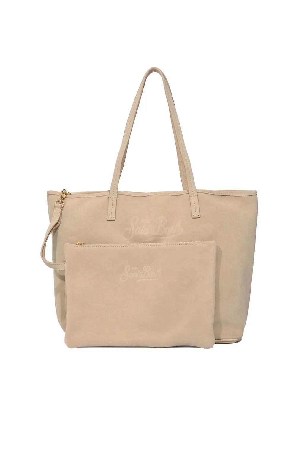 City Logo Embossed Tote Bag