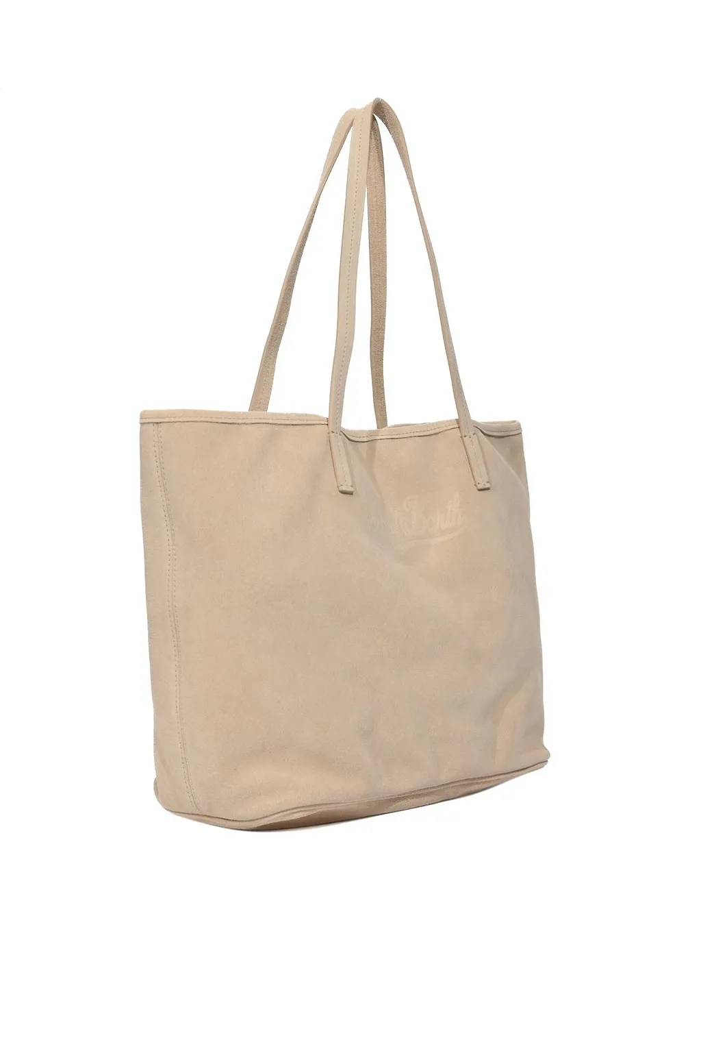 City Logo Embossed Tote Bag