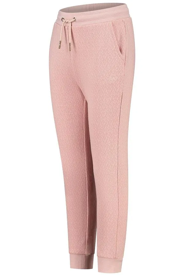 Michael Kors Kids Monogram-Pattern Drawstring Jogging Pants