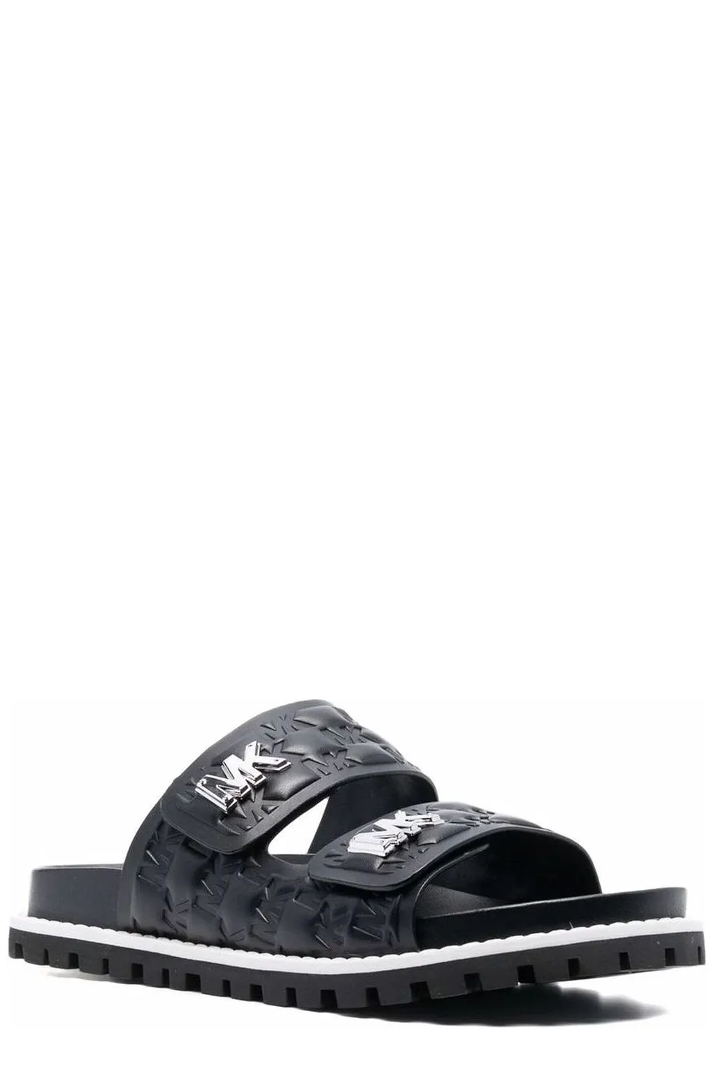 Stark Logo Strap Flat Sandals
