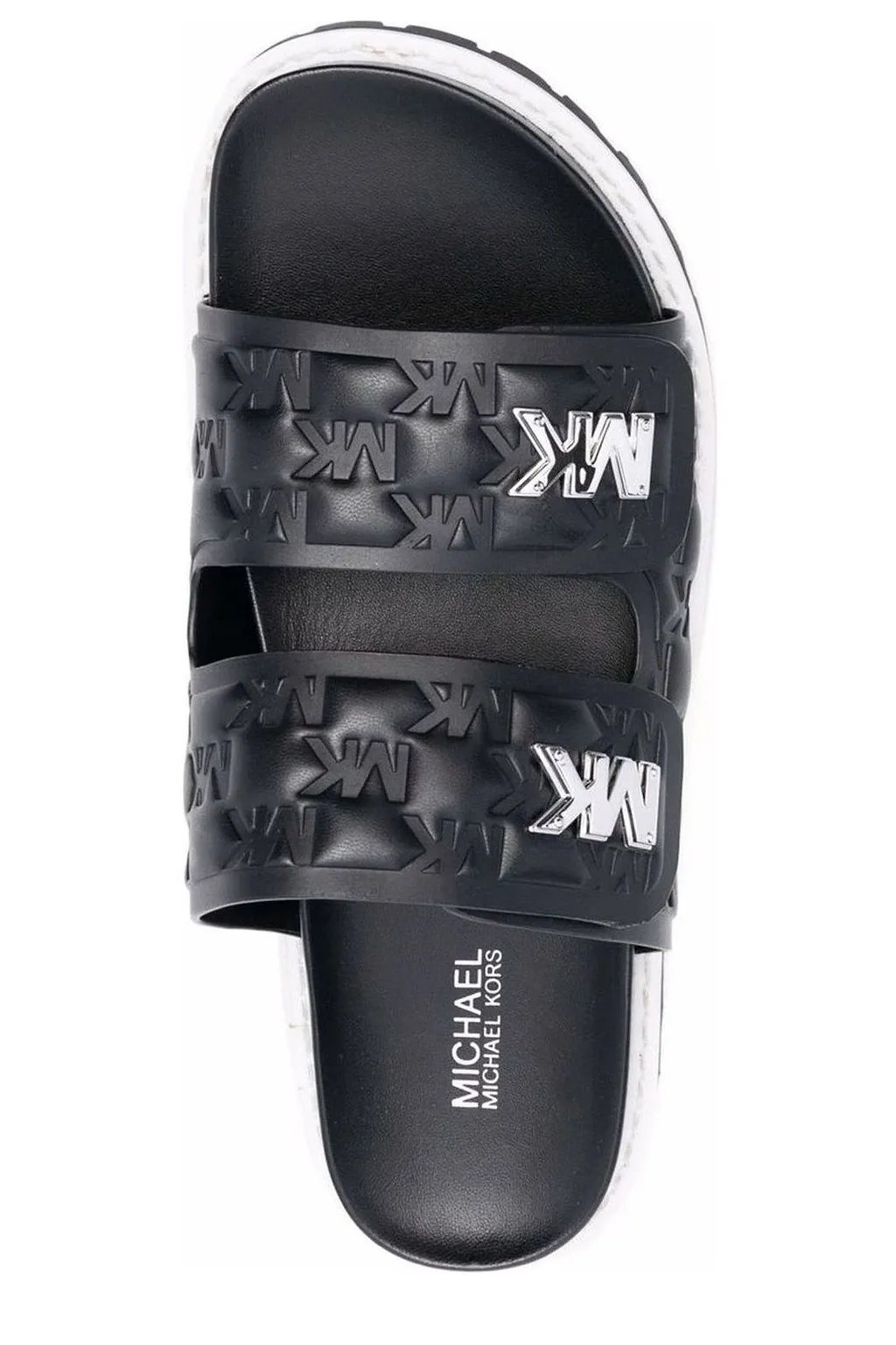 Stark Logo Strap Flat Sandals
