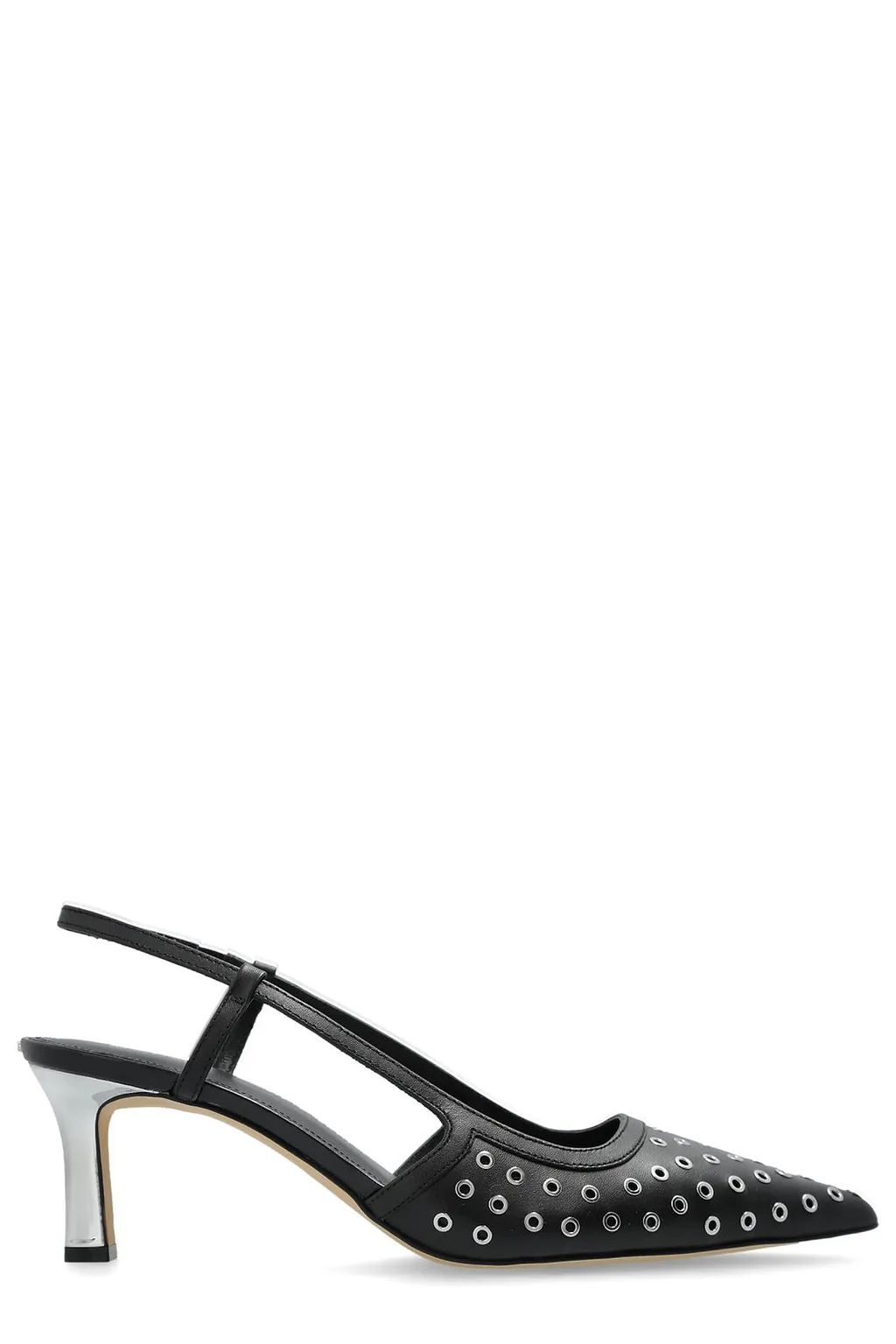 Alora Grommeted Slingback Pumps