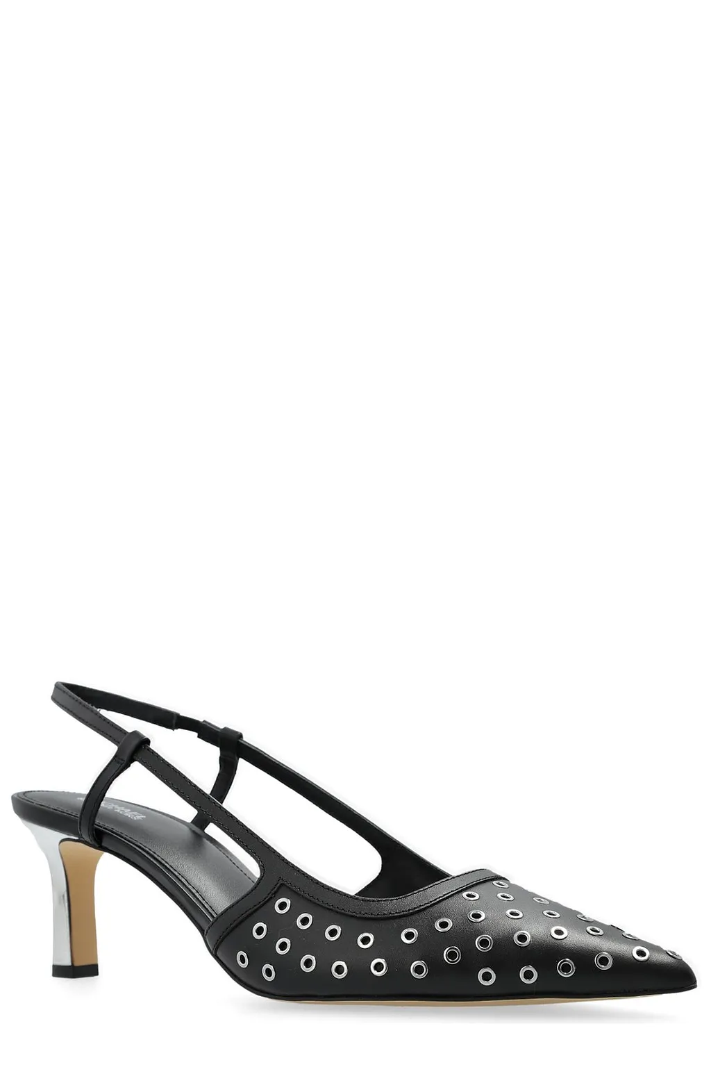 Alora Grommeted Slingback Pumps