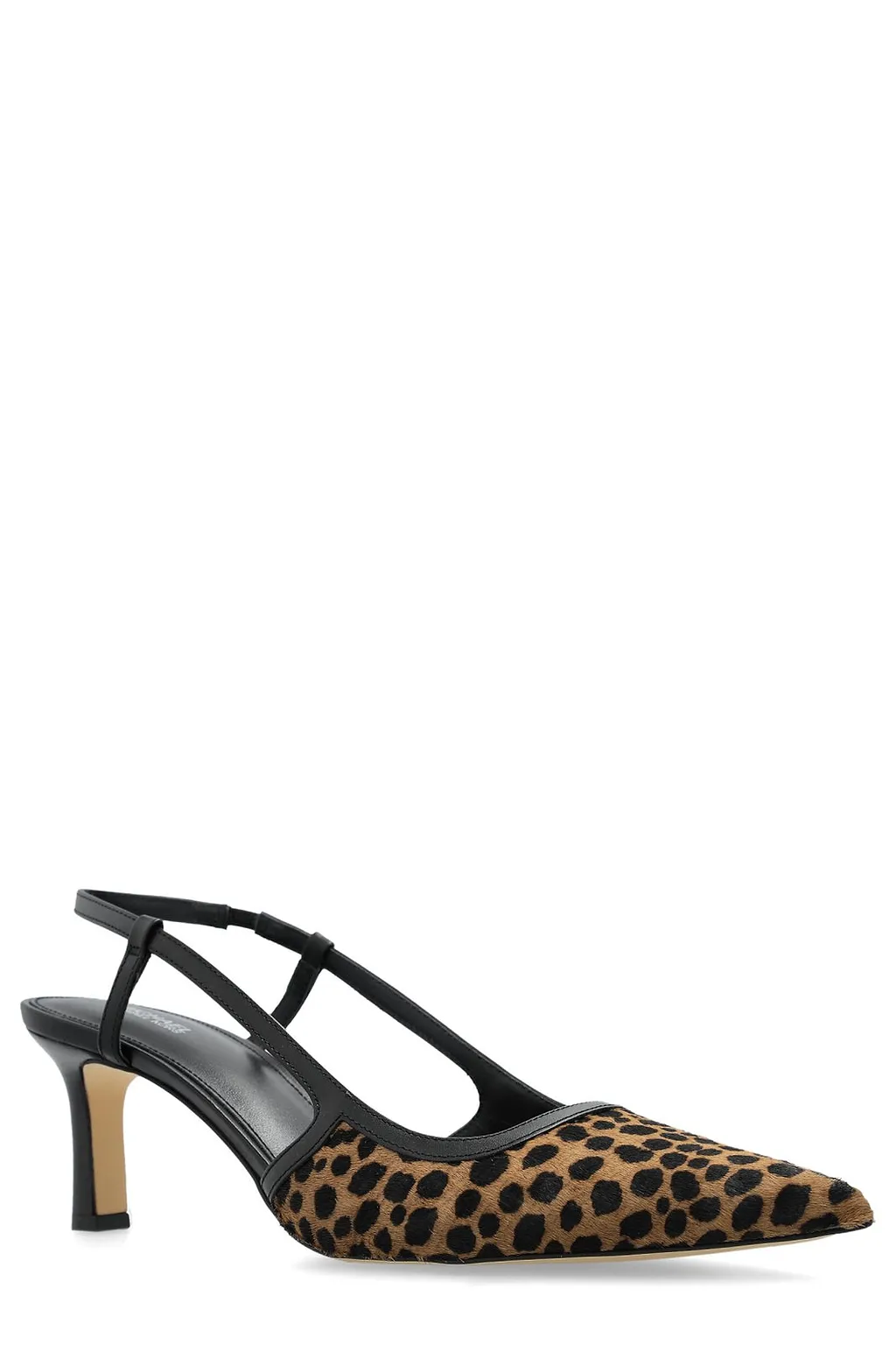 Alora Leopard Printed Slingback Pumps