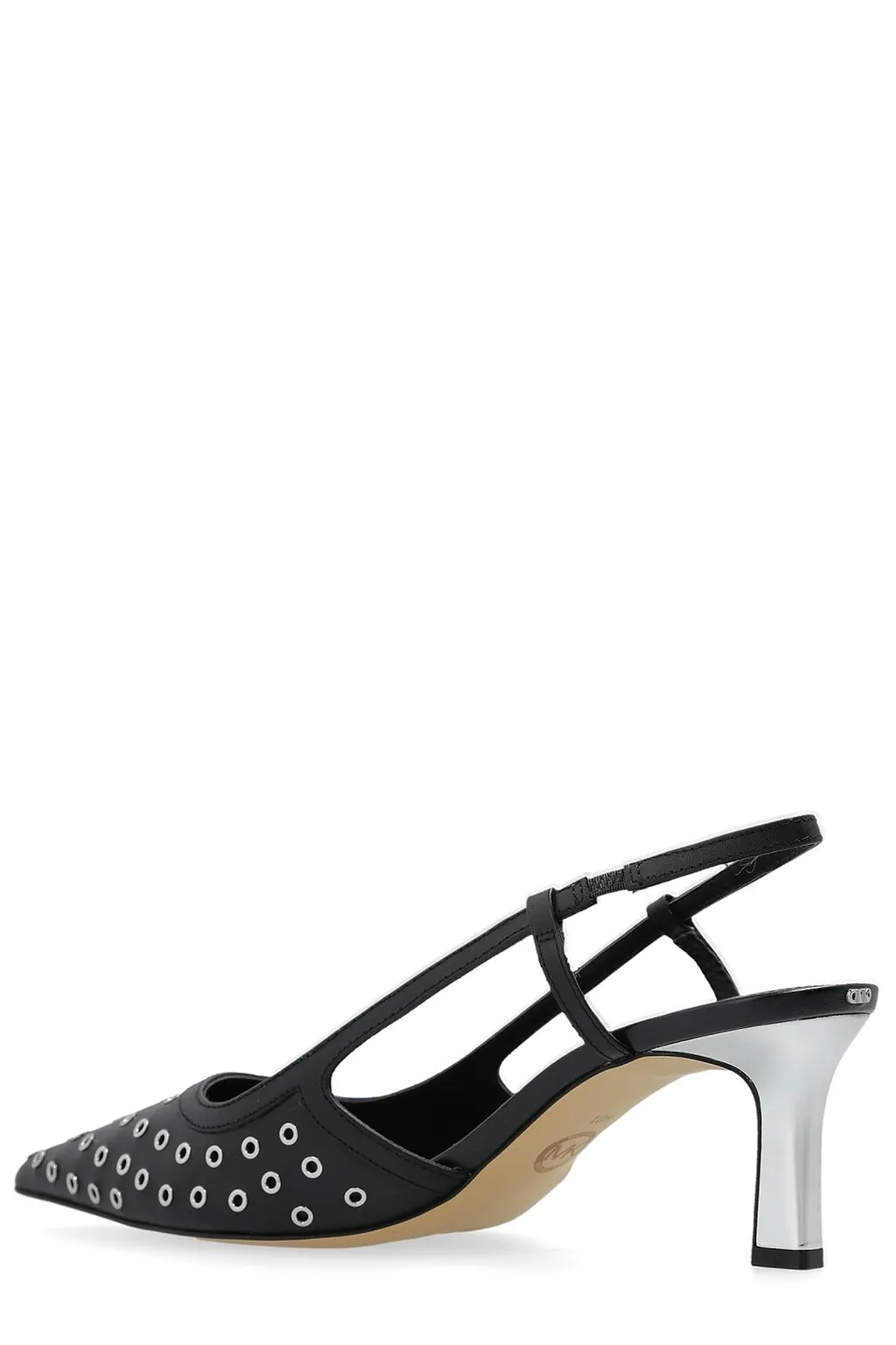 Alora Grommeted Slingback Pumps