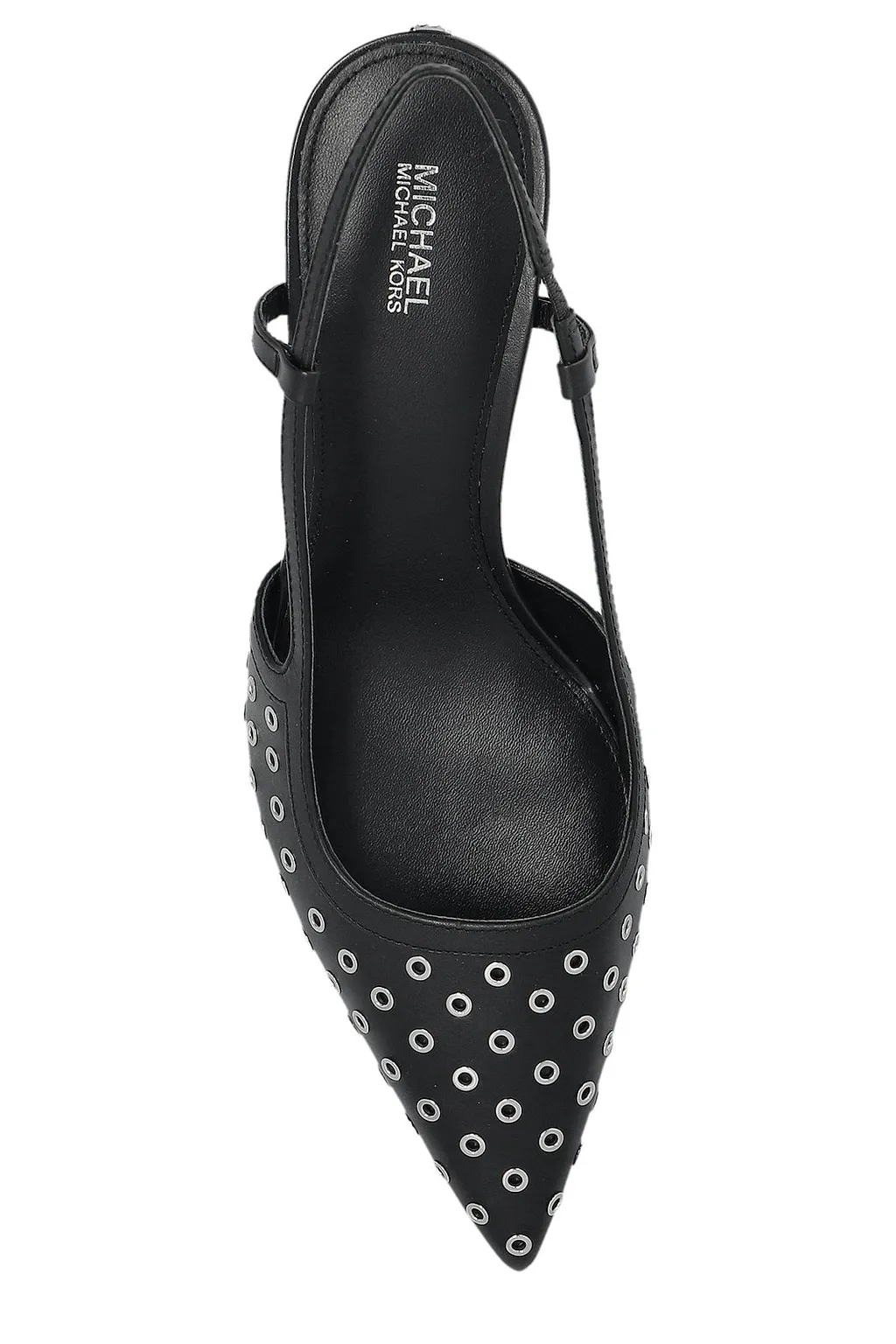 Alora Grommeted Slingback Pumps