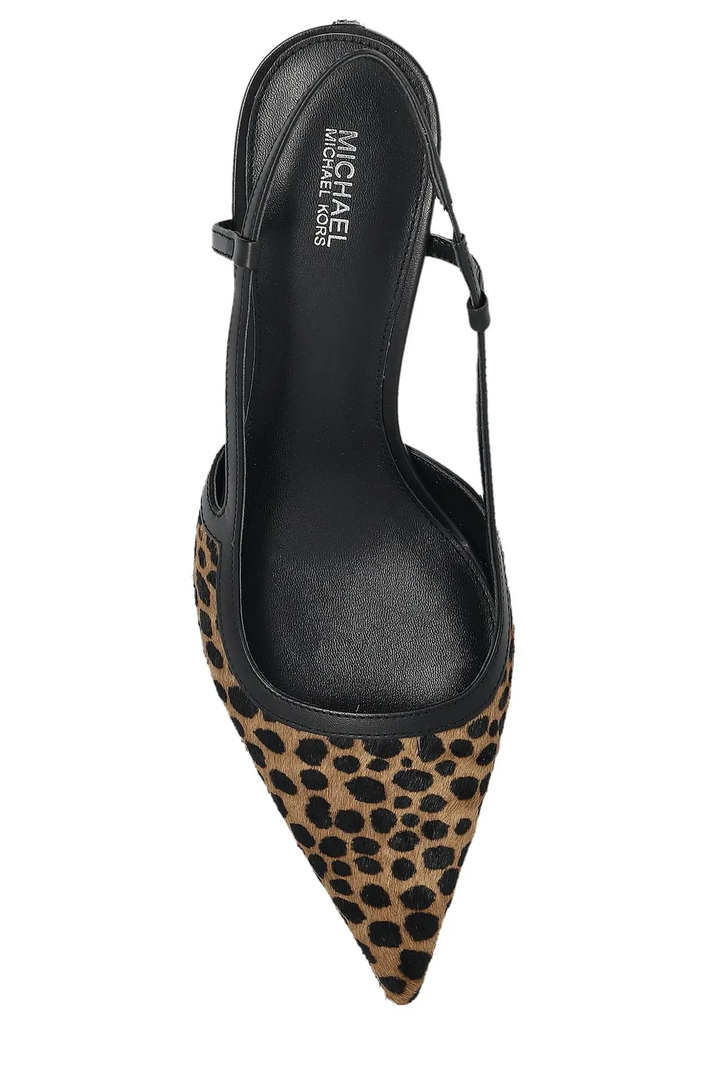 Alora Leopard Printed Slingback Pumps