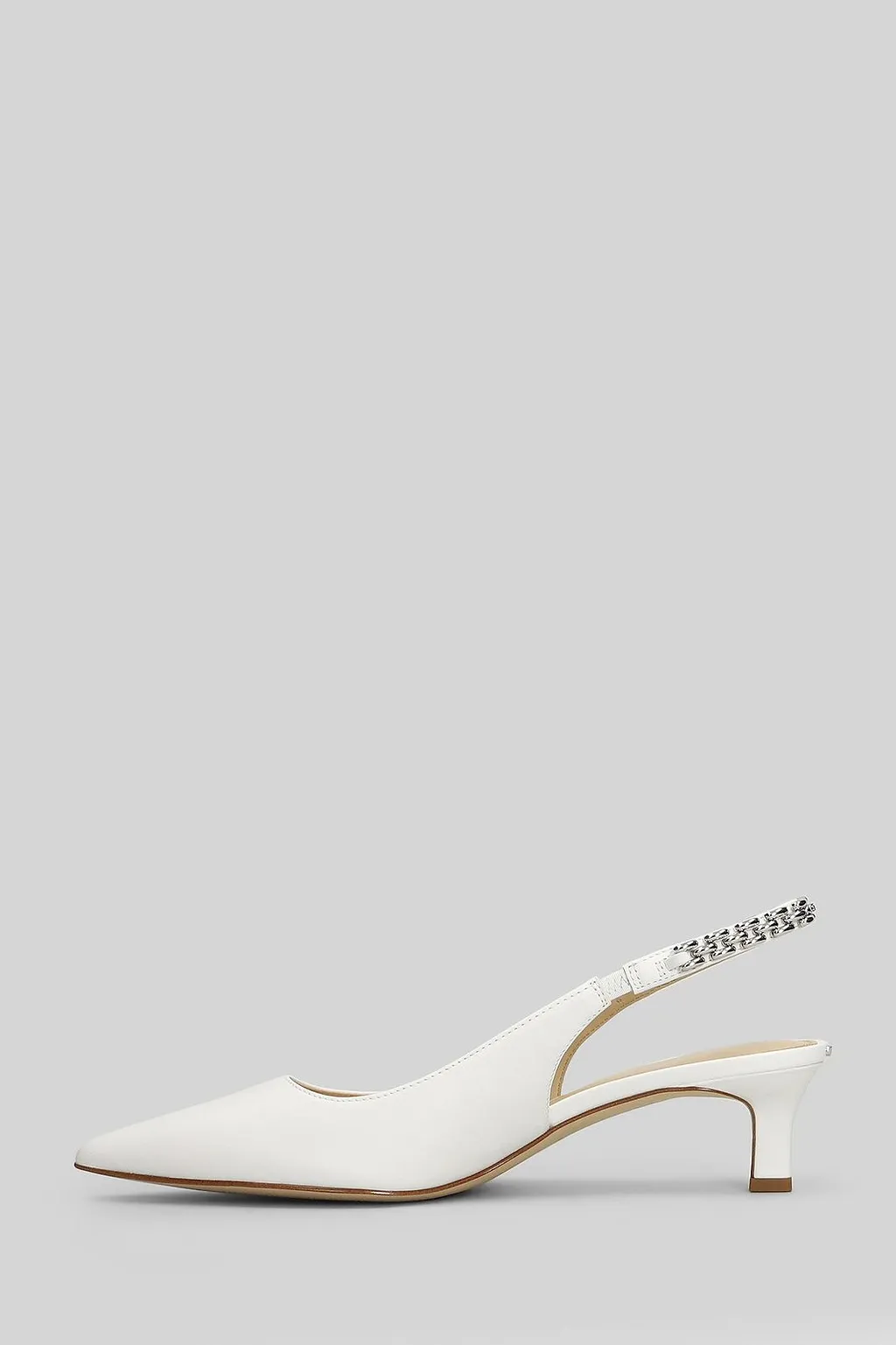Michael Michael Kors Chain-Embellished Pointed Toe Pumps