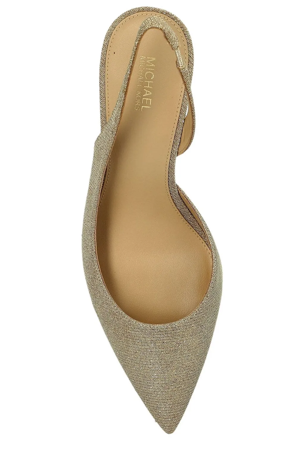 Chelsea Slingback Metallic Pumps