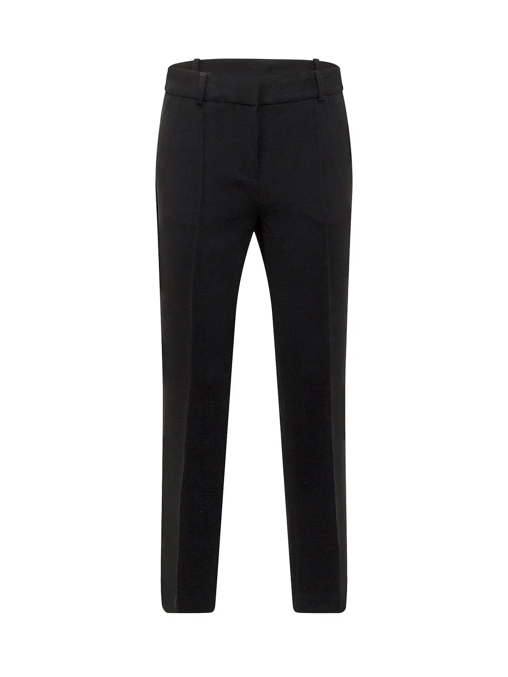 Classic High-Waist Cropped Pants