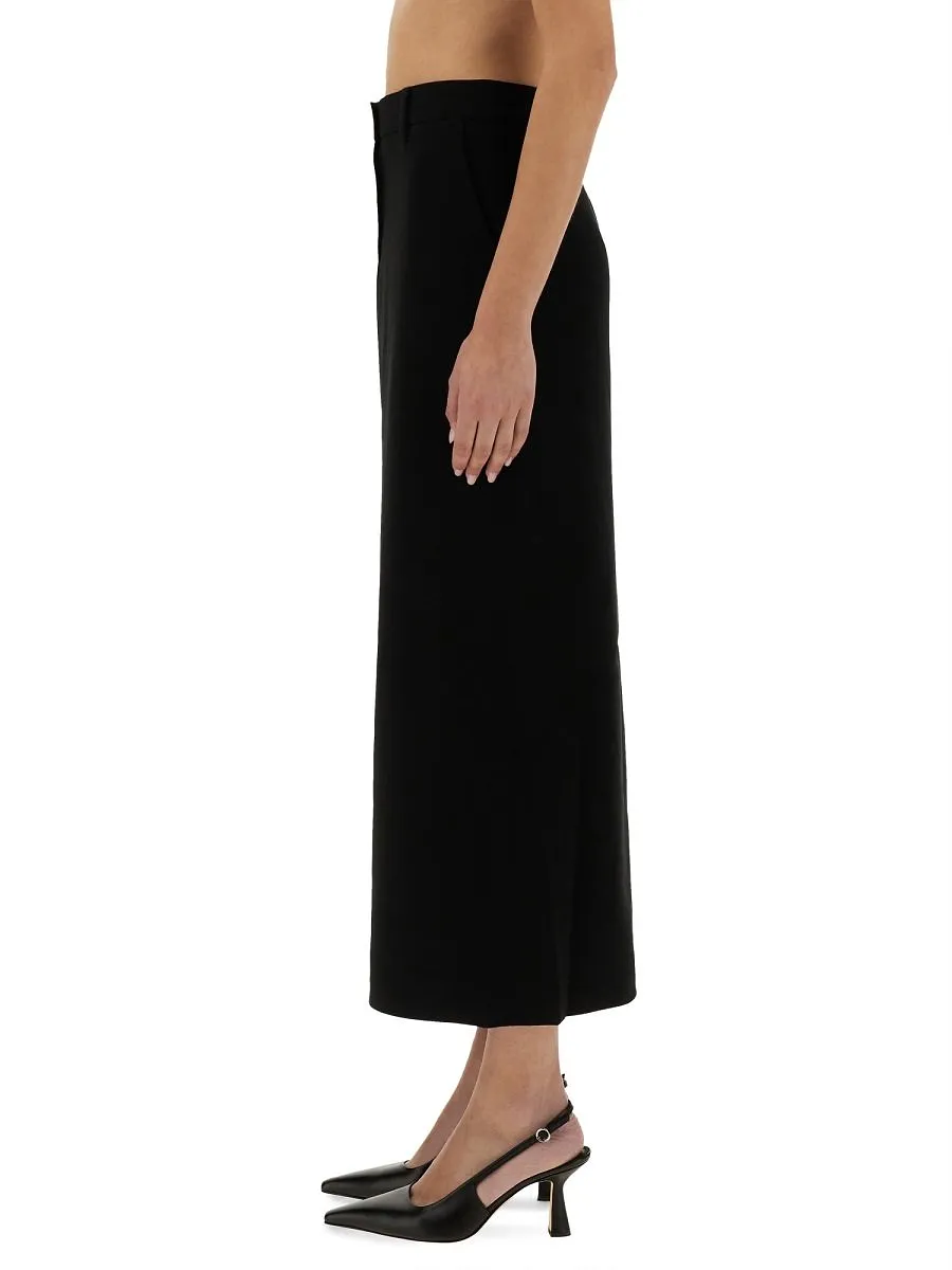 Michael Michael Kors Crepe Trouser Maxi Skirt