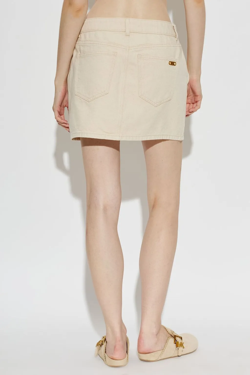 Michael Michael Kors Five-Pocket Mini Skirt