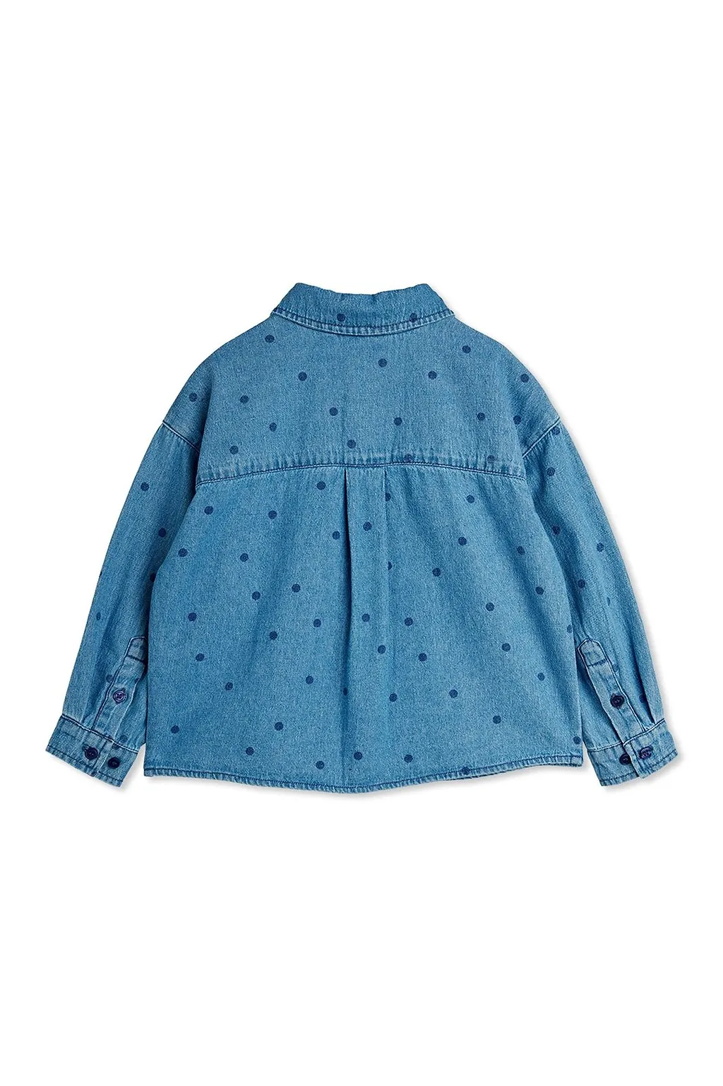 Mini Rodini Dotted Denim Shirt