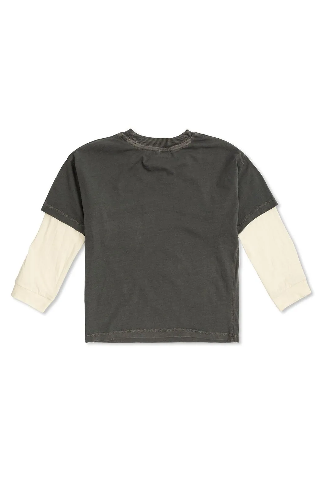 Mini Rodini Field Notes Layered Long Sleeve T-Shirt