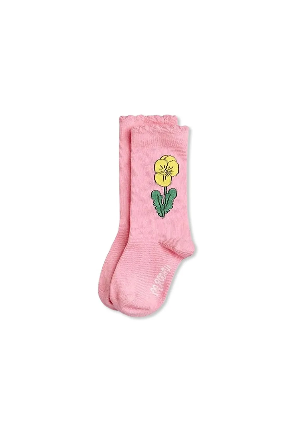 Mini Rodini Floral-Intarsia Three-Pack Socks