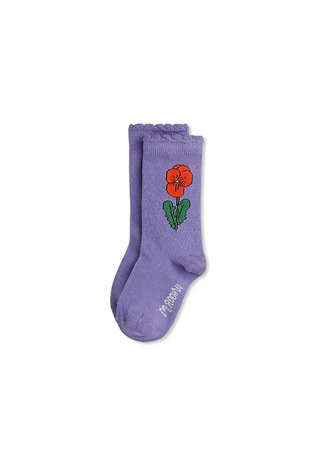 Mini Rodini Floral-Intarsia Three-Pack Socks