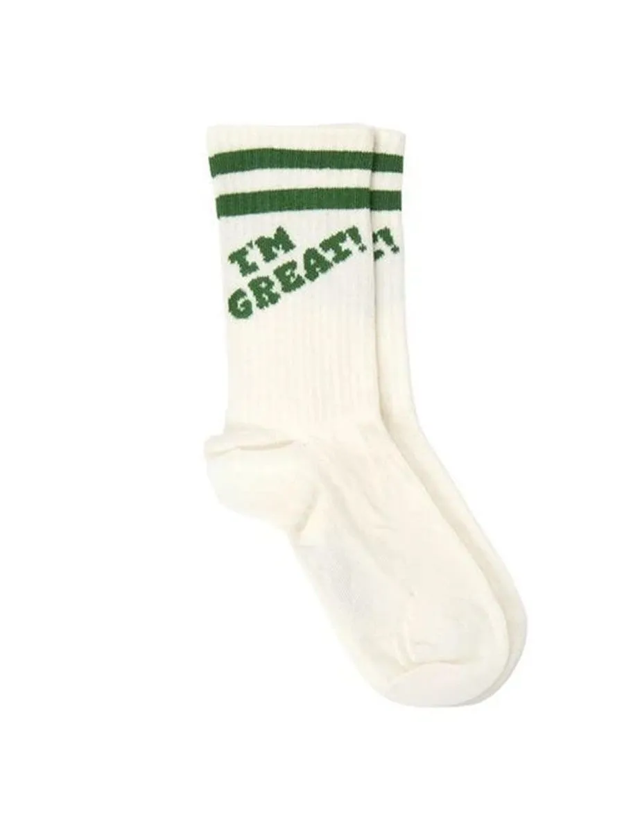 Mini Rodini I Am Great 2-Pack Socks