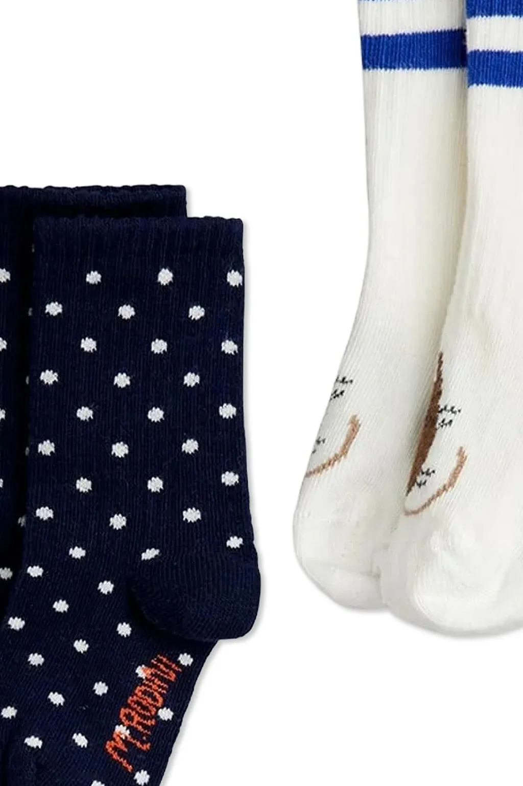 Mini Rodini Two-Pack Long Socks