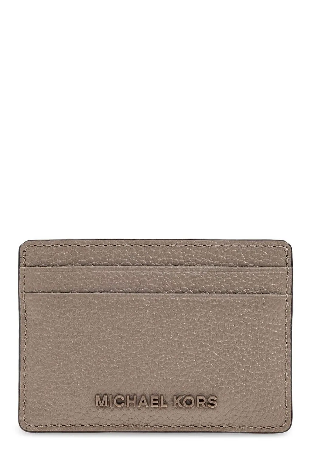 Jet Set Pebbled Leather Card Case