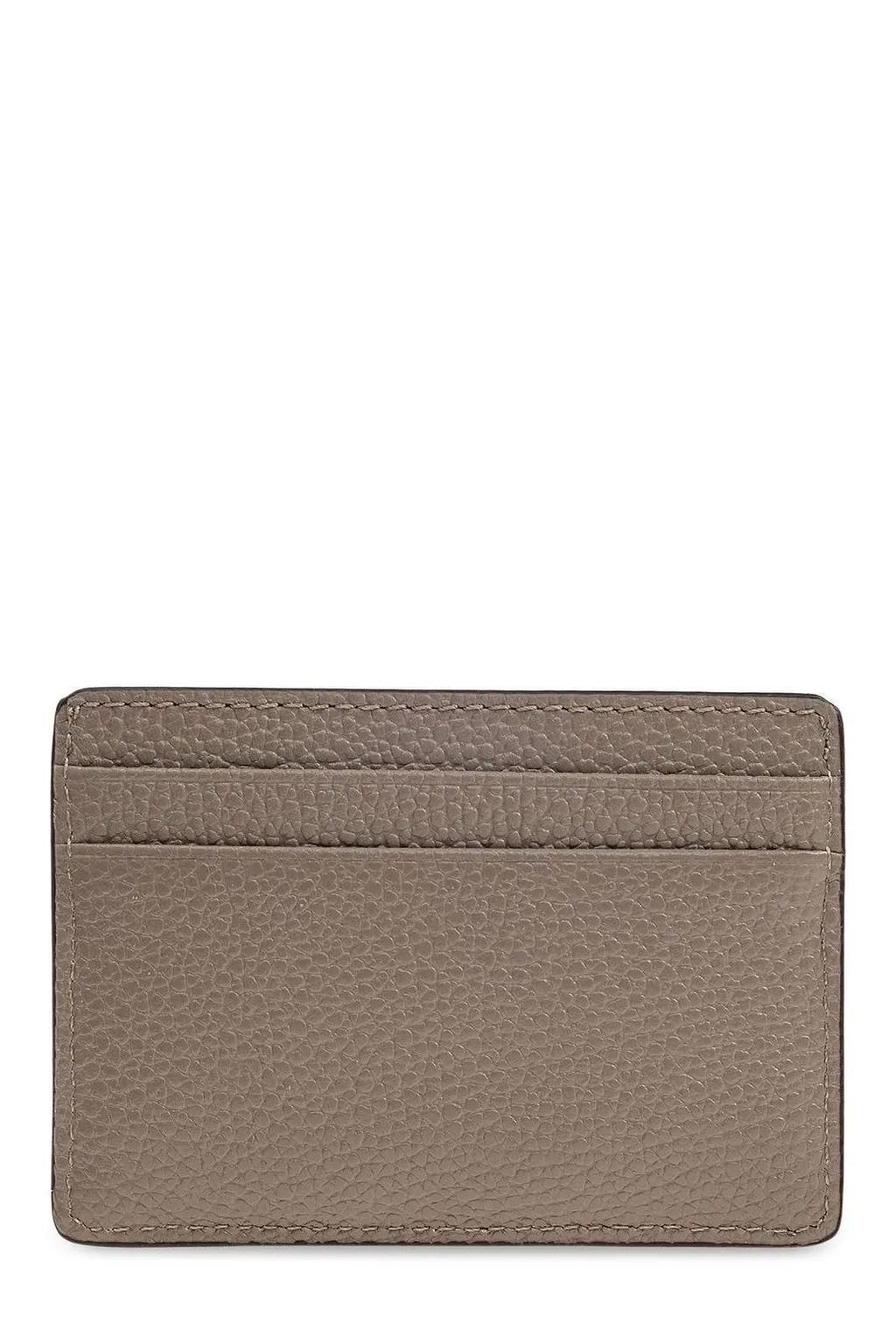 Jet Set Pebbled Leather Card Case