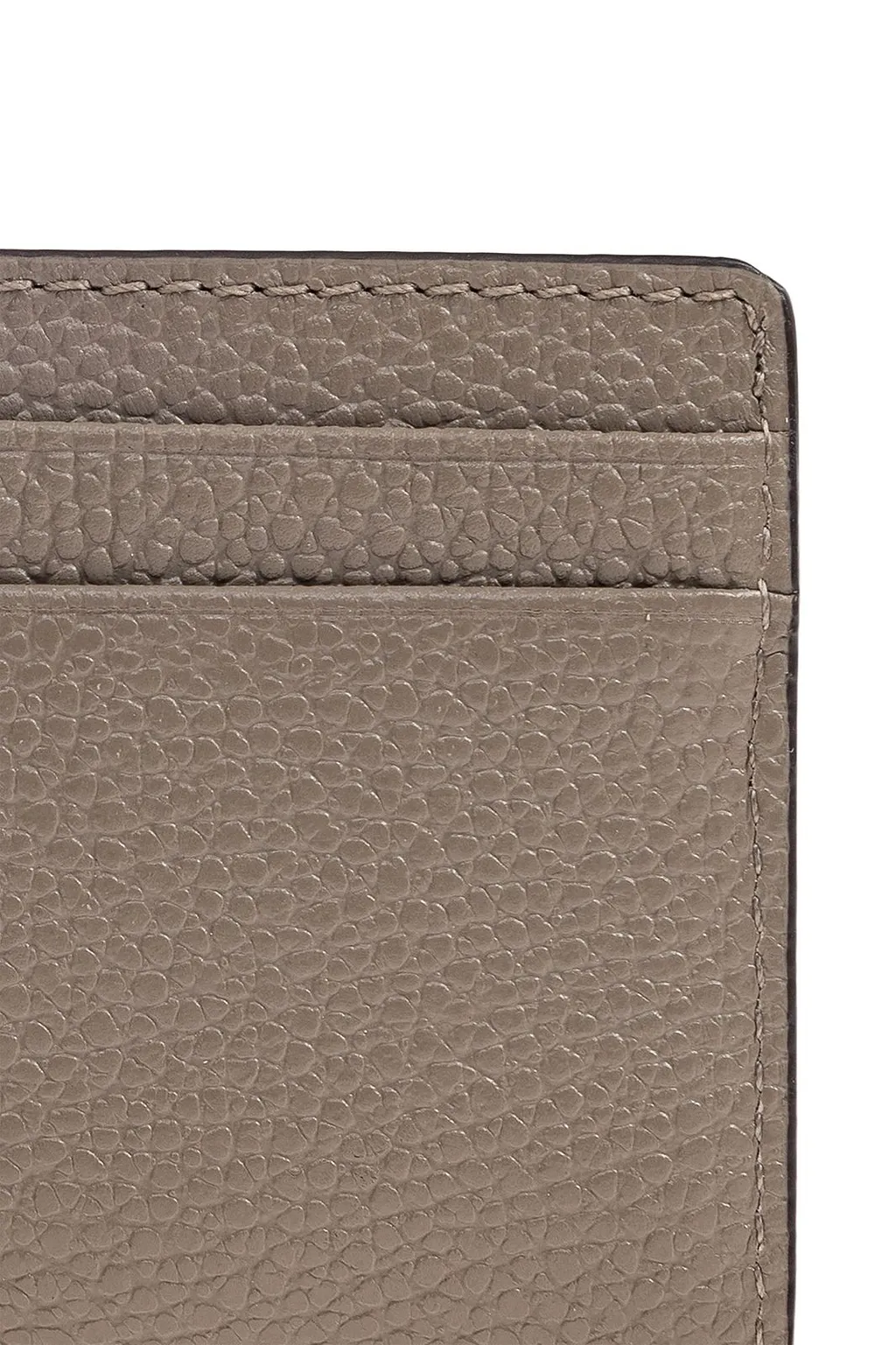 Jet Set Pebbled Leather Card Case