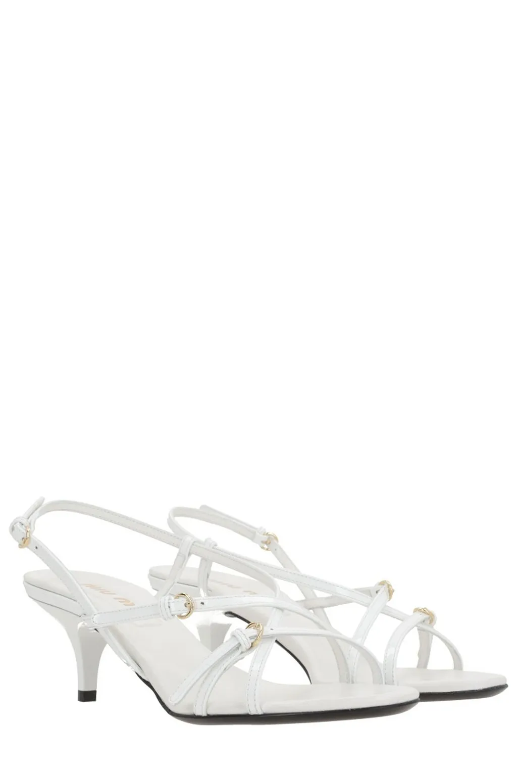Miu Miu Almond Toe Sandals