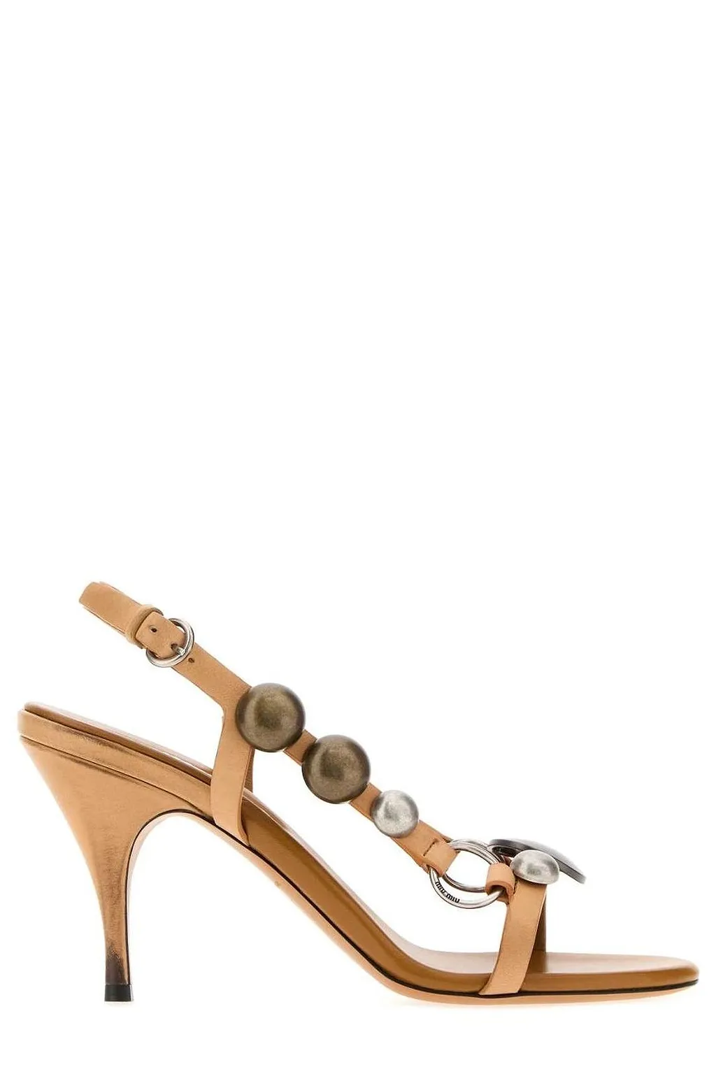 Miu Miu Ankle-Strap High-Heeled Sandals