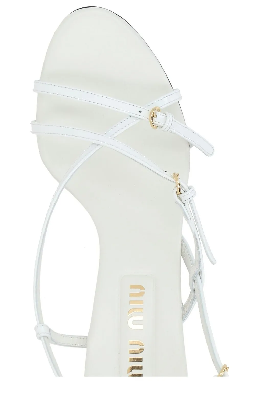 Miu Miu Almond Toe Sandals