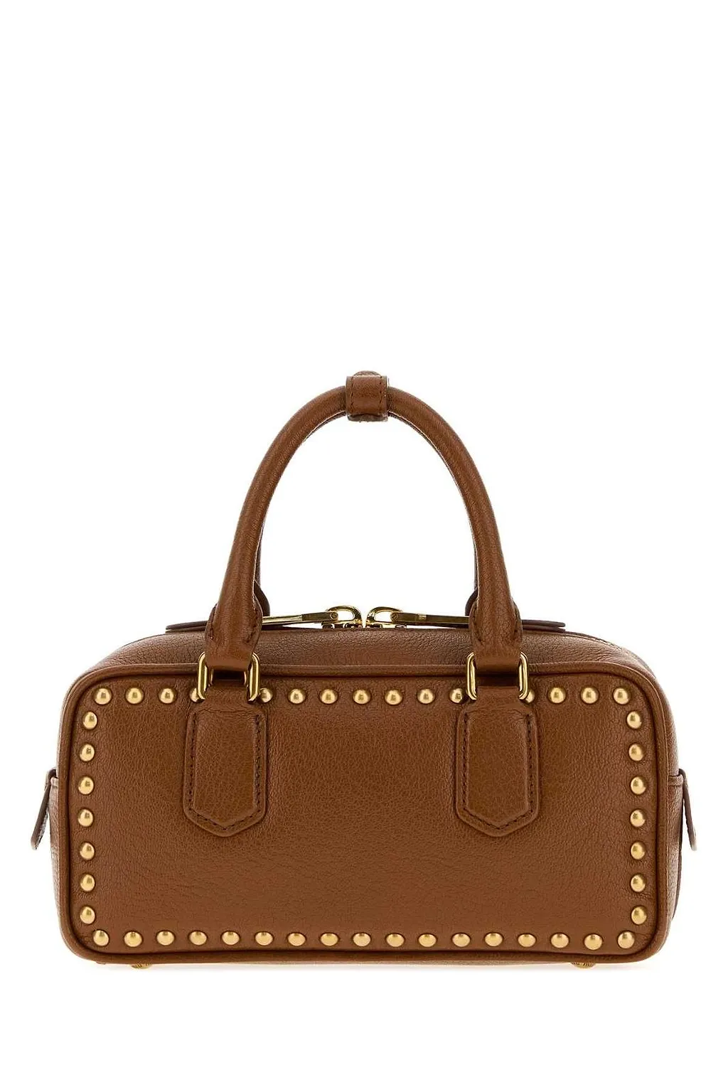 Miu Miu Arcadie Studded Tote Bag