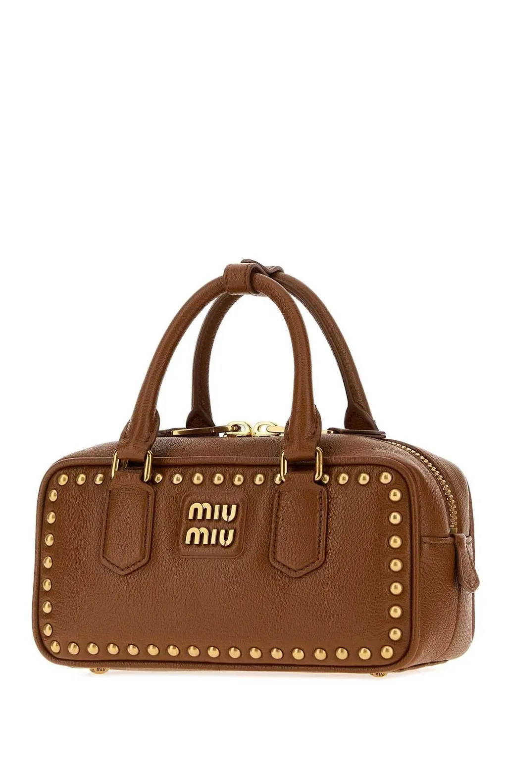 Miu Miu Arcadie Studded Tote Bag
