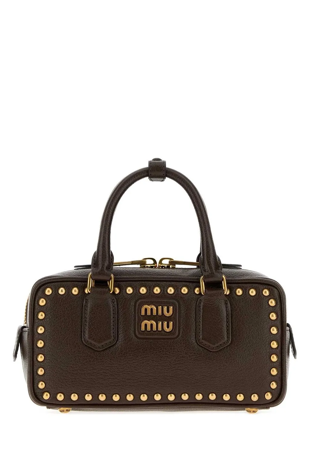 Miu Miu Arcadie Studded Tote Bag