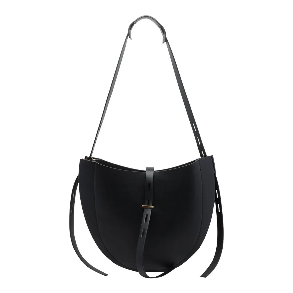 Mino Bossi Lizzie Buckled Shoulder Bag