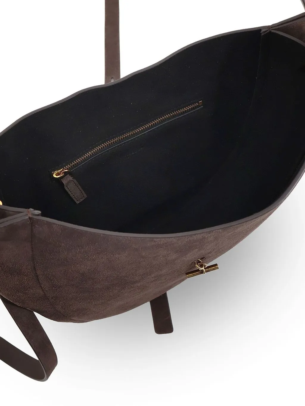 Lizzie Suede Shoulder Bag
