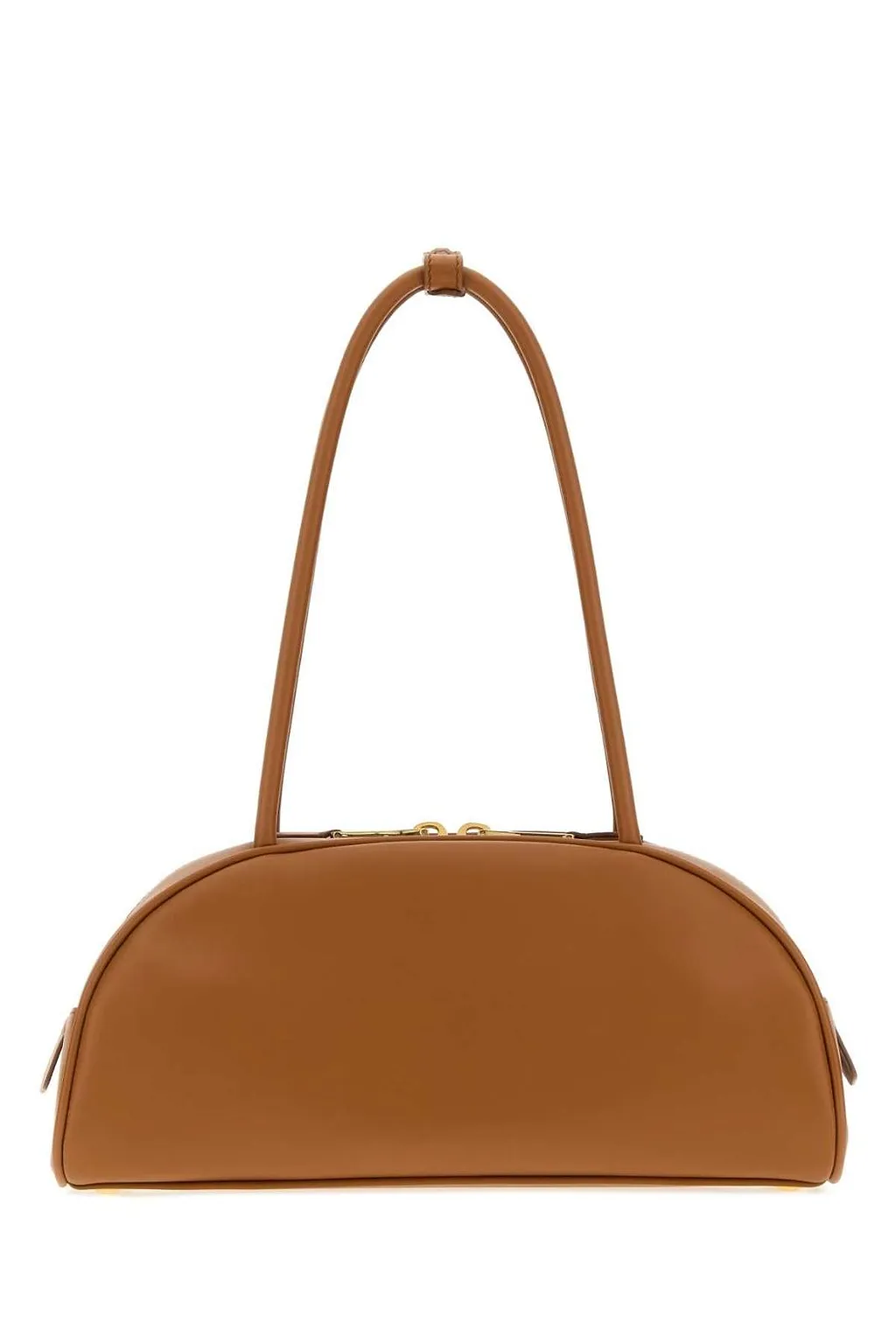 Miu Miu Beau Logo Embossed Shoulder Bag