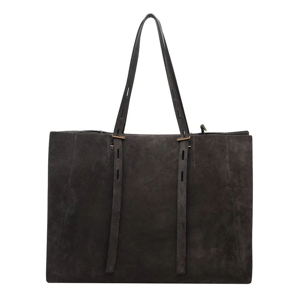 Paula Suede Strap Tote Bag