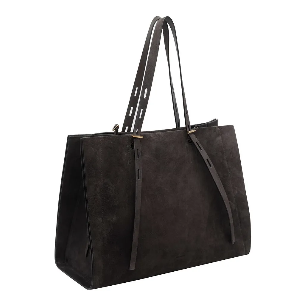 Paula Suede Strap Tote Bag