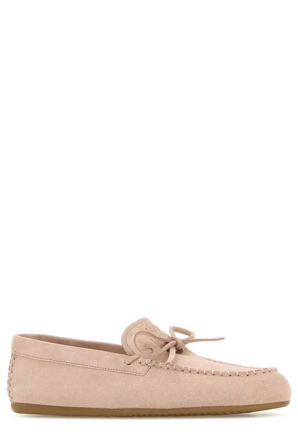 Miu Miu Bow-Detailed Loafers