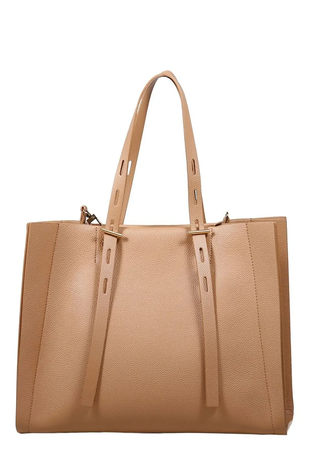 Mino Bossi Prpauletteaire Cut-Out Detailed Tote Bag