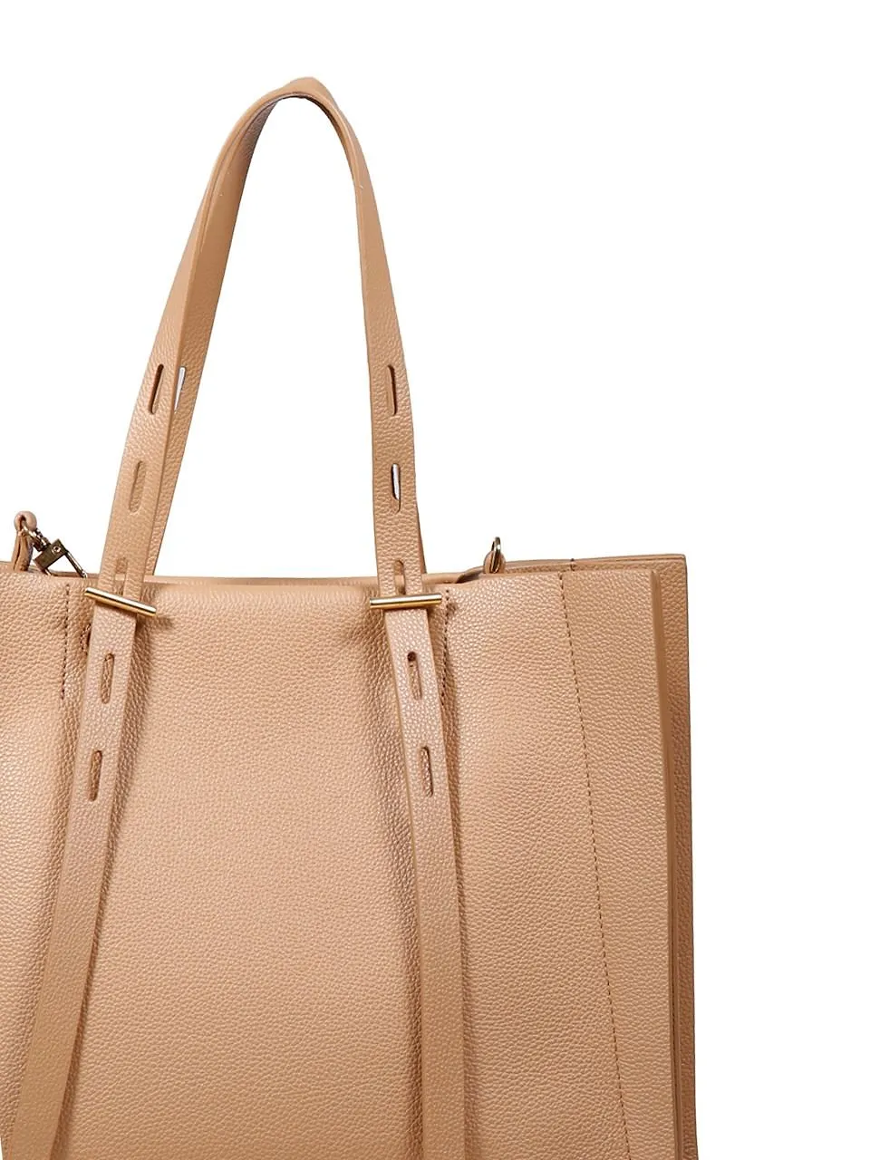 Mino Bossi Prpauletteaire Cut-Out Detailed Tote Bag
