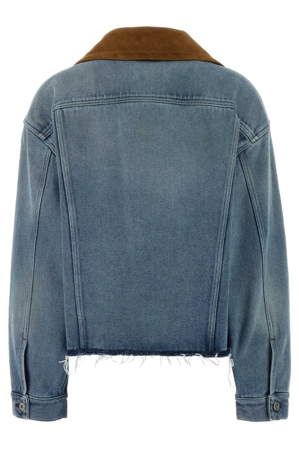 Miu Miu Button-Up Denim Jacket
