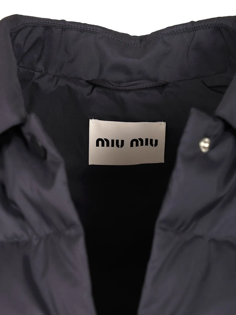Miu Miu Button-Up Quilted Gilet